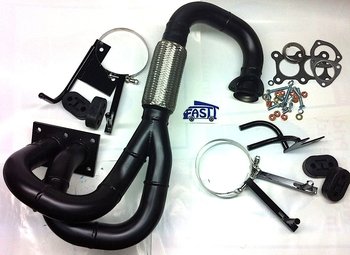 2LR Exhaust Down Pipe & Hanger Kit